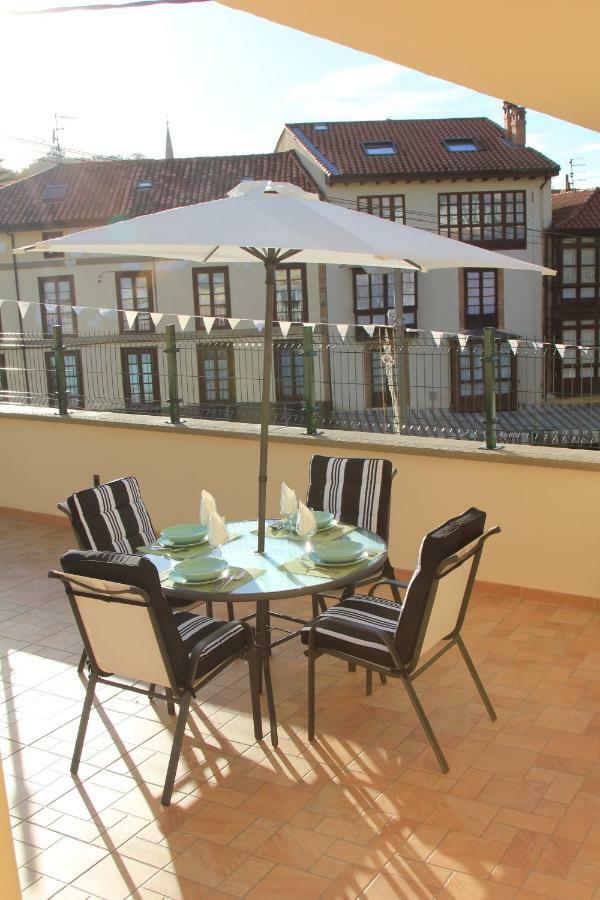 Casa Santiago Daire Comillas Dış mekan fotoğraf